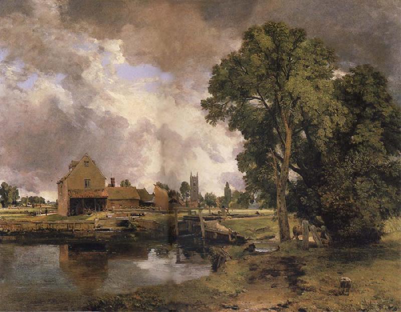 John Constable Dedham Mill France oil painting art